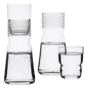 玻璃水瓶連水杯-Carafe 34 oz., glass 6 3/4 oz. 1 l 玻璃水瓶連水杯-Carafe 34 oz., glass 6 3/4 oz. 1 l