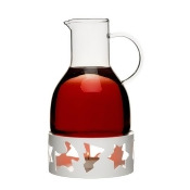玻璃酒壺連暖酒器(白色)-1,3 L H 260 mm 玻璃酒壺連暖酒器(白色)-1,3 L H 260 mm