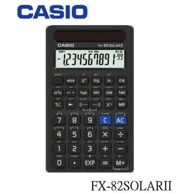 【芥菜籽文具】//CASIO 卡西歐// FX-82SOLAR II 工程用計算機、計算機 (國家考試專用機) 