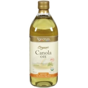 Spectrum Naturals 19184 Organic Refined Canola Oil 32.0 Oz Pack of 6 - All