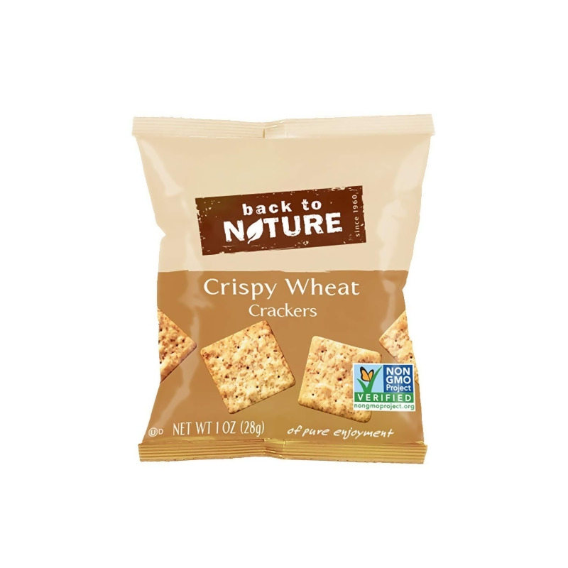 Back To Nature Crackers Crispy Wheat 8 Oz Pack Of 6 From Shop Com Groceries At Shop Com