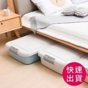 【+O 家窩】萊納床下掀蓋滑輪整理箱58L-3入組(DIY)-3色各1 【+O 家窩】萊納床下掀蓋滑輪整理箱58L-3入組(DIY)-3色各1