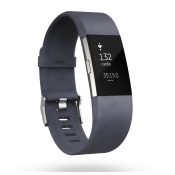 Fitbit Charge 2 Accessory Band Leather - Indigo / Small Fitbit Charge 2 Accessory Band Leather - Indigo / Small