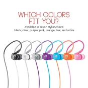 MEE audio Sport-Fi M6 Noise Isolating In-Ear Headphones with Memory Wire MEE audio Sport-Fi M6 Noise Isolating In-Ear Headphones with Memory Wire