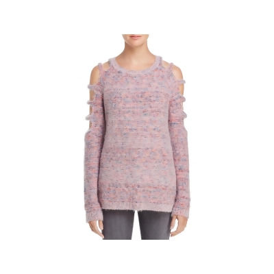 Banjara Womens Knit Cold Shoulder Pullover Sweater 