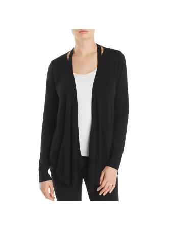 Marled Reunited Clothing Womens Cut Out Draped Cardigan Sweater