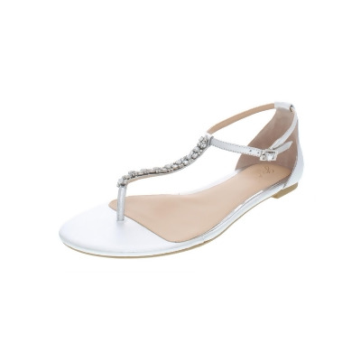 jewel badgley mischka flat sandals