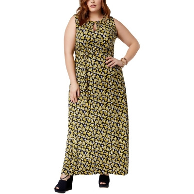 michael kors floral maxi dress