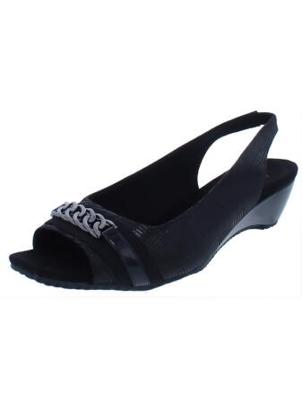 anne klein hadya wedge sandals