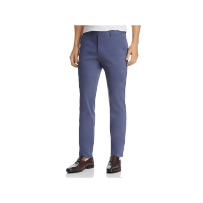 The Men's Store Mens Tailored Fit Work Wear Straight Leg Pants 