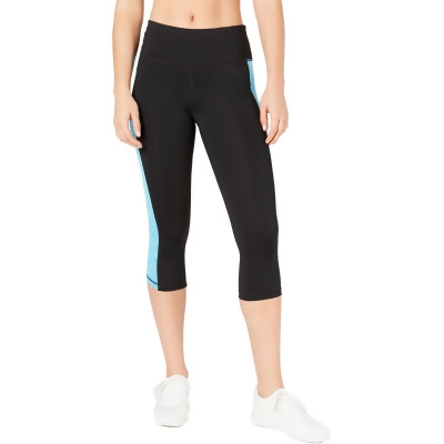 Ideology Womens Colorblock Cropped Athletic Leggings 