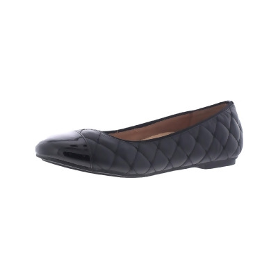Vionic Womens Desiree Leather Quilted Ballet Flats 