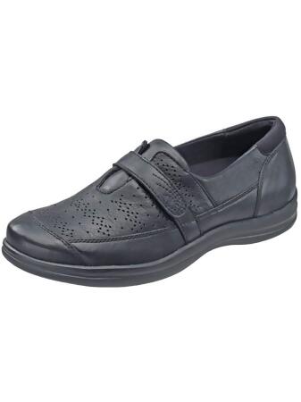 Apex Womens Regina Leather Removable Padding Diabetic Shoes