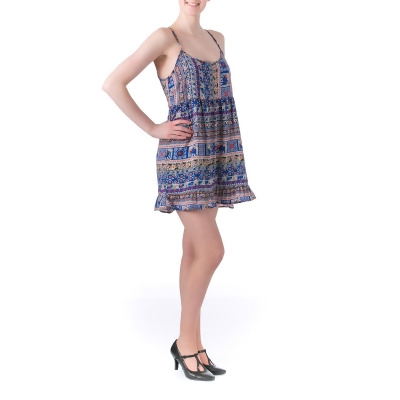 One Clothing Womens Juniors 90's Inspired Short Babydoll Dress 