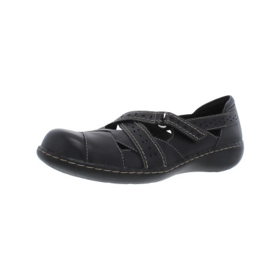 Clarks Womens Ashland Spin Q Leather Comfort Insole Flats 