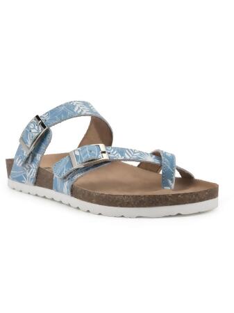 White mountain gracie footbed sandals top
