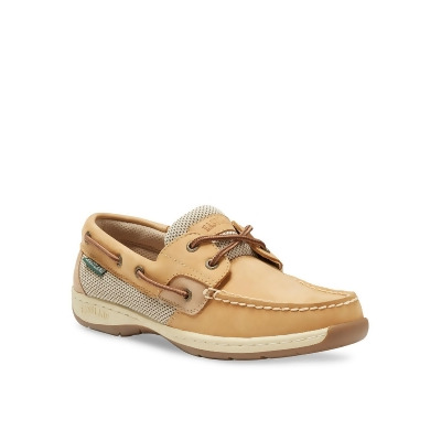 Eastland Womens Solstice MLB Leather Canvas Boat Shoes 