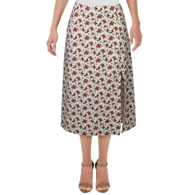 Danielle Bernstein Womens Plus Party Floral Skirt Slip 