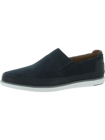 Clarks Mens Bratton Step Suede Slip On Loafers 