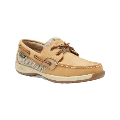 Eastland Womens Solstice Leather Slip On Boat Shoes 