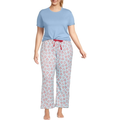 NYC Underground Womens Plus Comfy Sleepwear Pajama Bottoms 