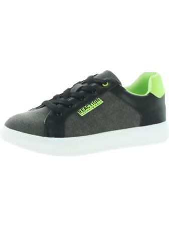 Kenneth Cole Reaction Boys Liam Drake Canvas Lace-Up Casual and Fashion Sneakers 