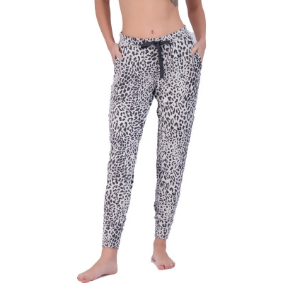 PJ Couture Womens Whisper Printed Nightwear Pajama Bottoms 