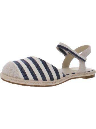 Sofwear by Beacon Womens NYLA Flat Ankle Strap Espadrilles 