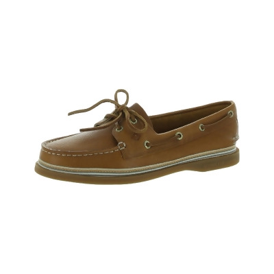 Sperry Womens Authentic Original 2 Eye Leather Round Toe Boat Shoes 