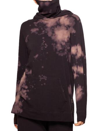 Betsy & Adam Womens Tie-Dye Comfy Hoodie 