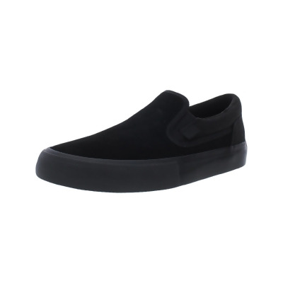 DC Shoes Mens Manual Slip On S Suede Slip On Skate Shoes 