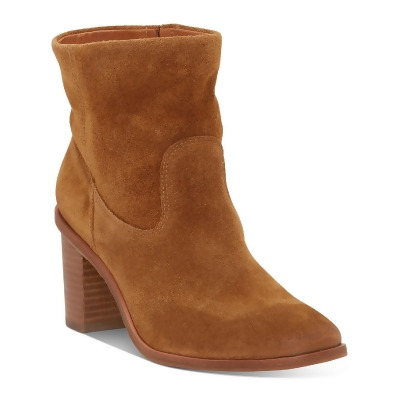 Lucky Brand Womens Jozelyn Suede Round Toe Mid-Calf Boots 