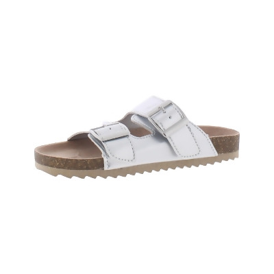 Thereabouts Girls Noyo Metallic Buckle Footbed Sandals 