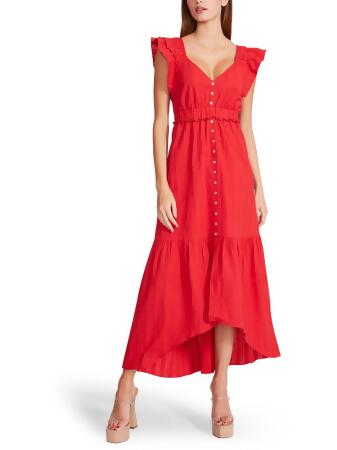 Betsey johnson sale ruffle hem dress