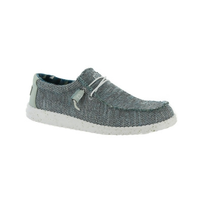 Hey Dude Mens Wally Sox Knit Ankle Slip-On Sneakers 