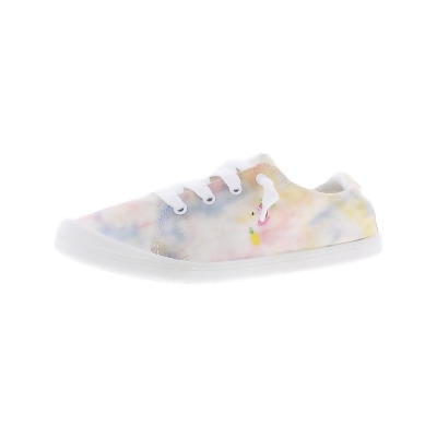 POP Womens Beaches Tie Dye Lace Up Casual and Fashion Sneakers 