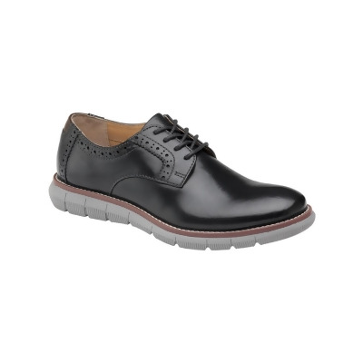 Johnston & Murphy Boys BK Holden Leather Perforated Derby Shoes 