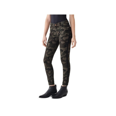 DL1961 Womens Florence Camouflage Skinny Ankle Jeans 