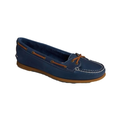 Sperry Womens Skimmer Leather Slip On Boat Shoes 