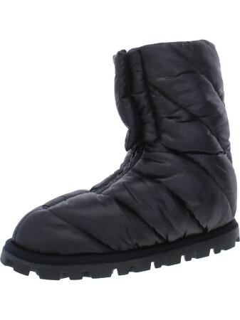 Womens quilted top snow boots