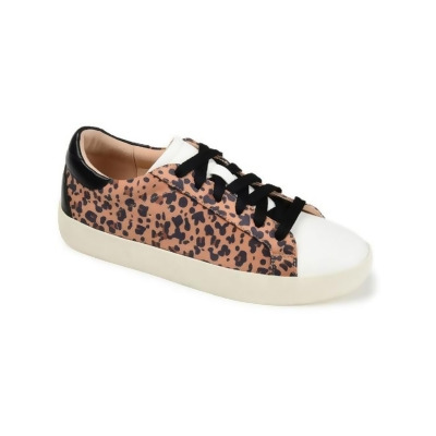 Journee Collection Womens Erica Faux Leather Fashion Sneakers 