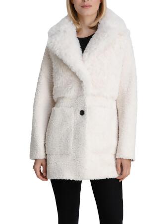 Lightweight teddy clearance coat