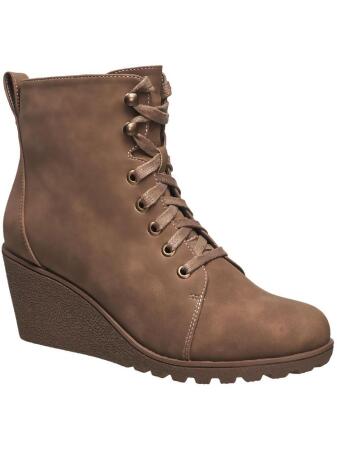 Vegan wedge boots hotsell