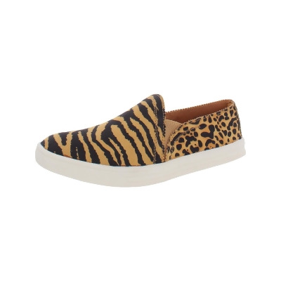 Sun + Stone Womens Mariam Animal Print Laceless Casual and Fashion Sneakers 