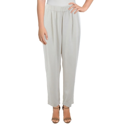 Eileen Fisher Womens Casual Pleated Ankle Pants 