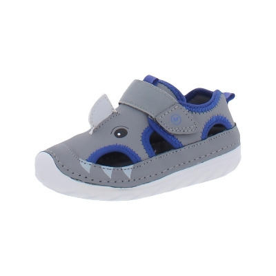 Stride Rite Girls Small Splash Faux Leather Animal Athletic and Training Shoes 