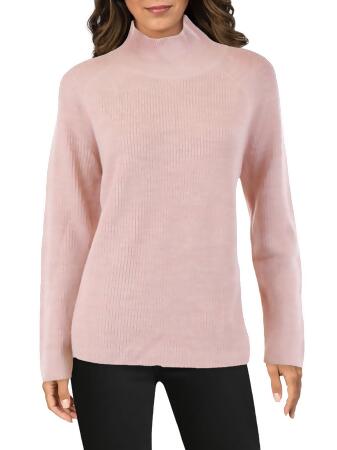 women's merino wool mock turtleneck sweater