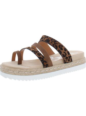 Leopard 2 discount strap sandals