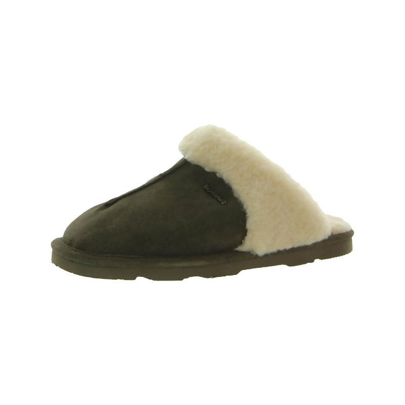 Bearpaw Womens LOKETTA Suede Slip On Slide Slippers