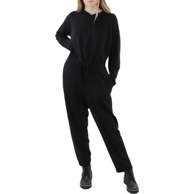 Eileen Fisher Womens Fleece Cozy Jumpsuit 